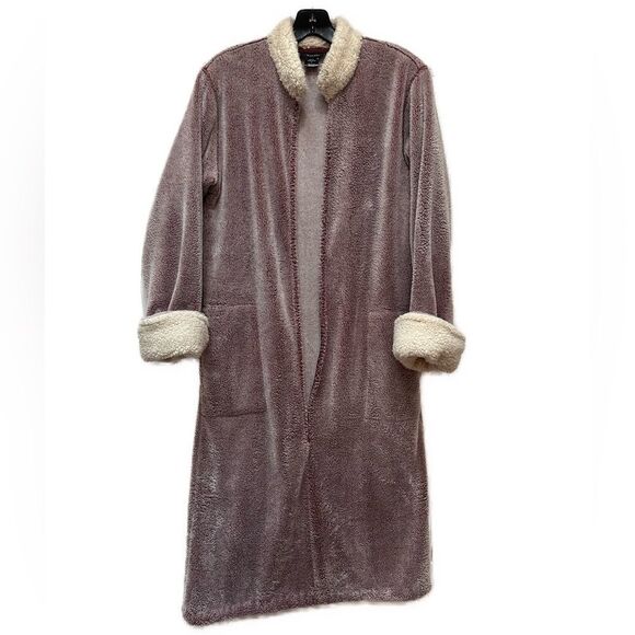 Natori Plush Front Zip Robe Size S - Picture 3 of 7